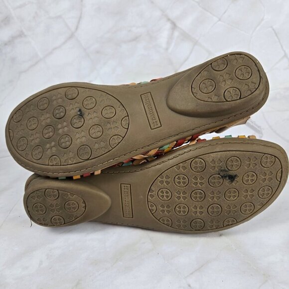 Naturalizer Size 8 "Wendy" N5 Comfort Huracha Sandals Hook & Loop Adj Back Strap - Picture 12 of 16